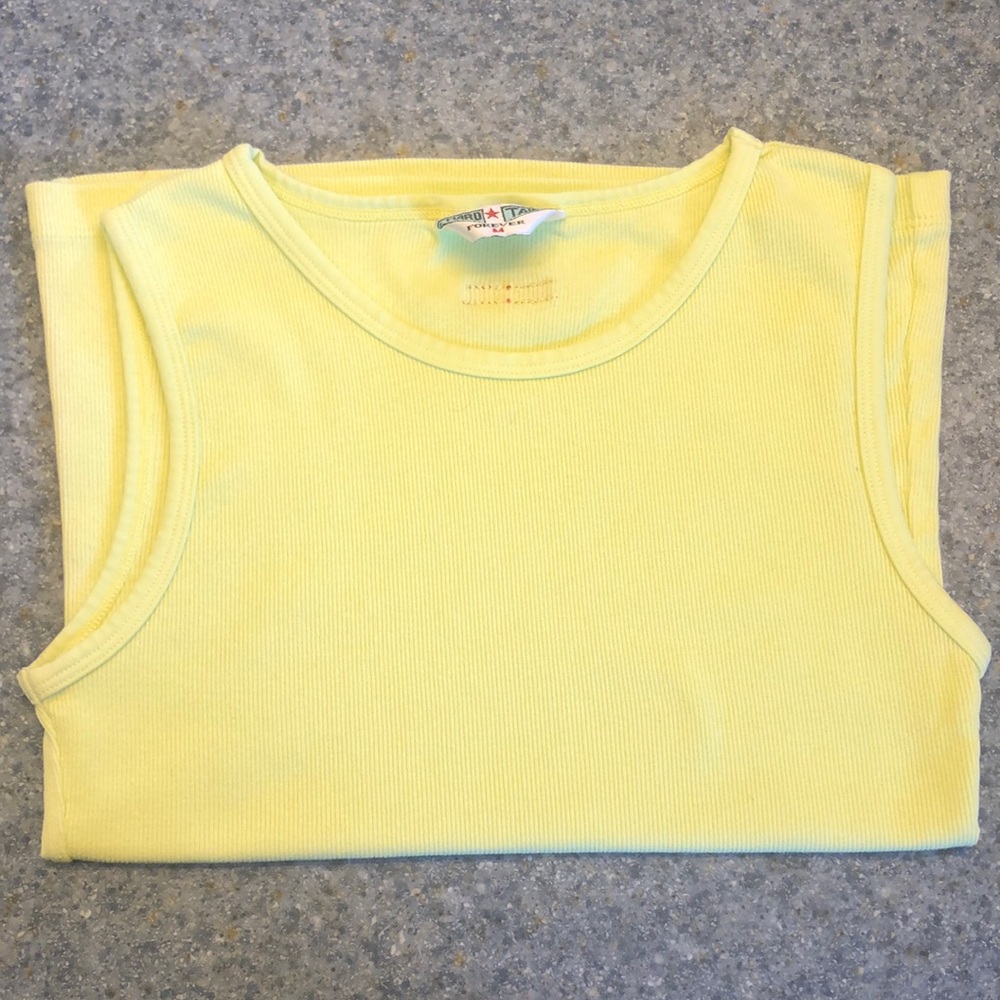 HARD TAIL [NWOT] Ribbed Tank Top Made in USA